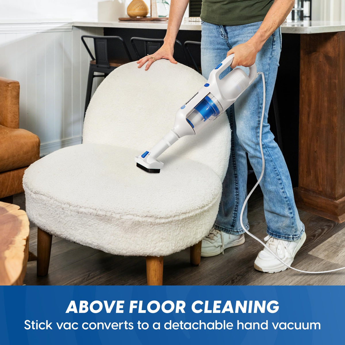 Corded Stick Vacuum Cleaner 2 in 1 K113