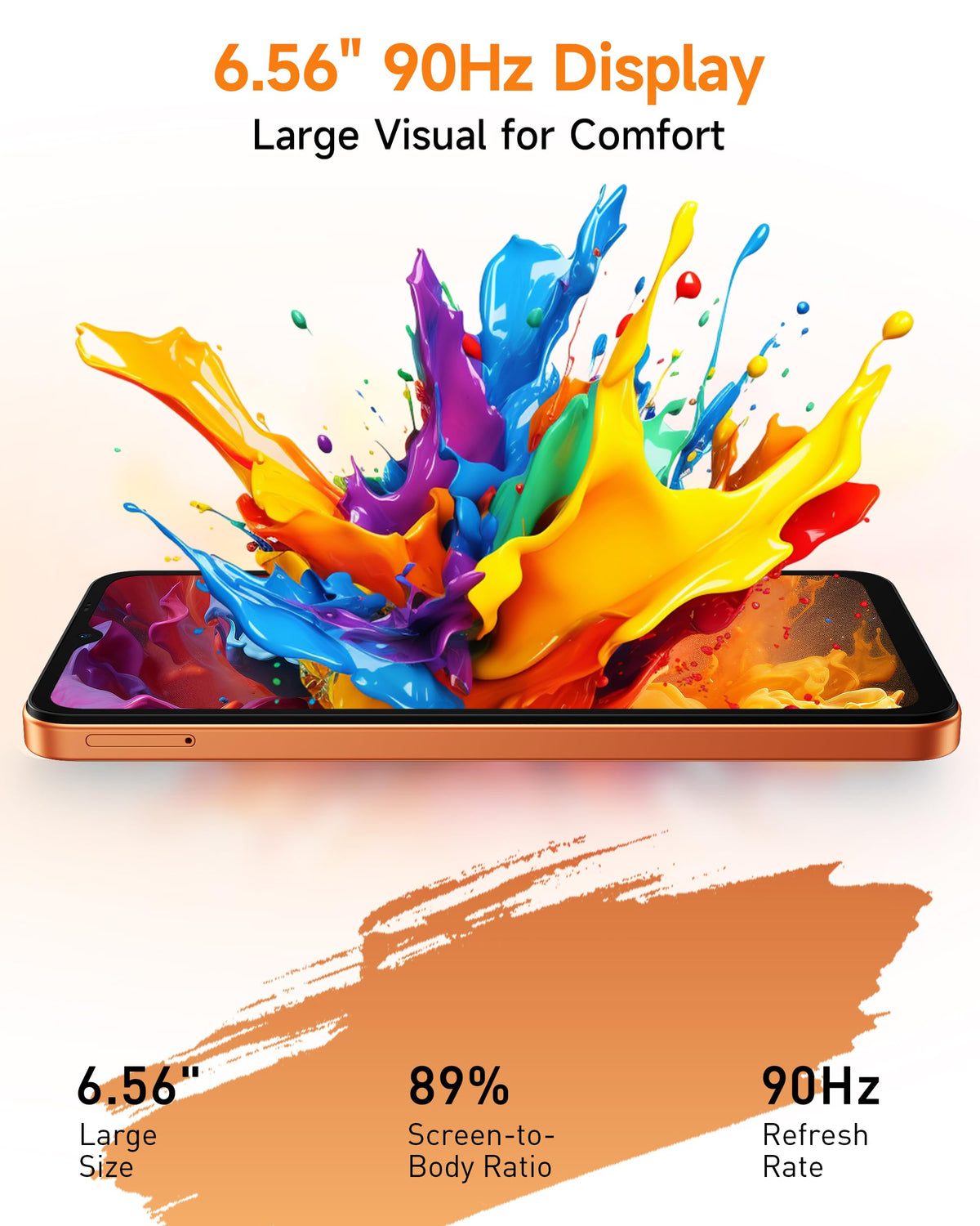 4G Unlocked Smartphone 3GB RAM 32GB 5000mAh H591376