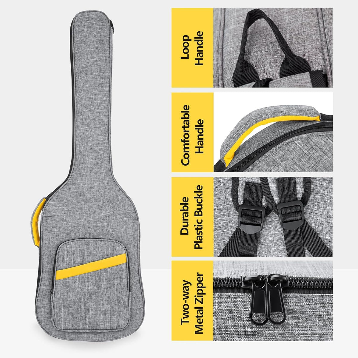 0.4 Inch Waterproof Bass Guitar Case G903