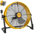 16" Battery Powered Cordless Floor Fan F41925