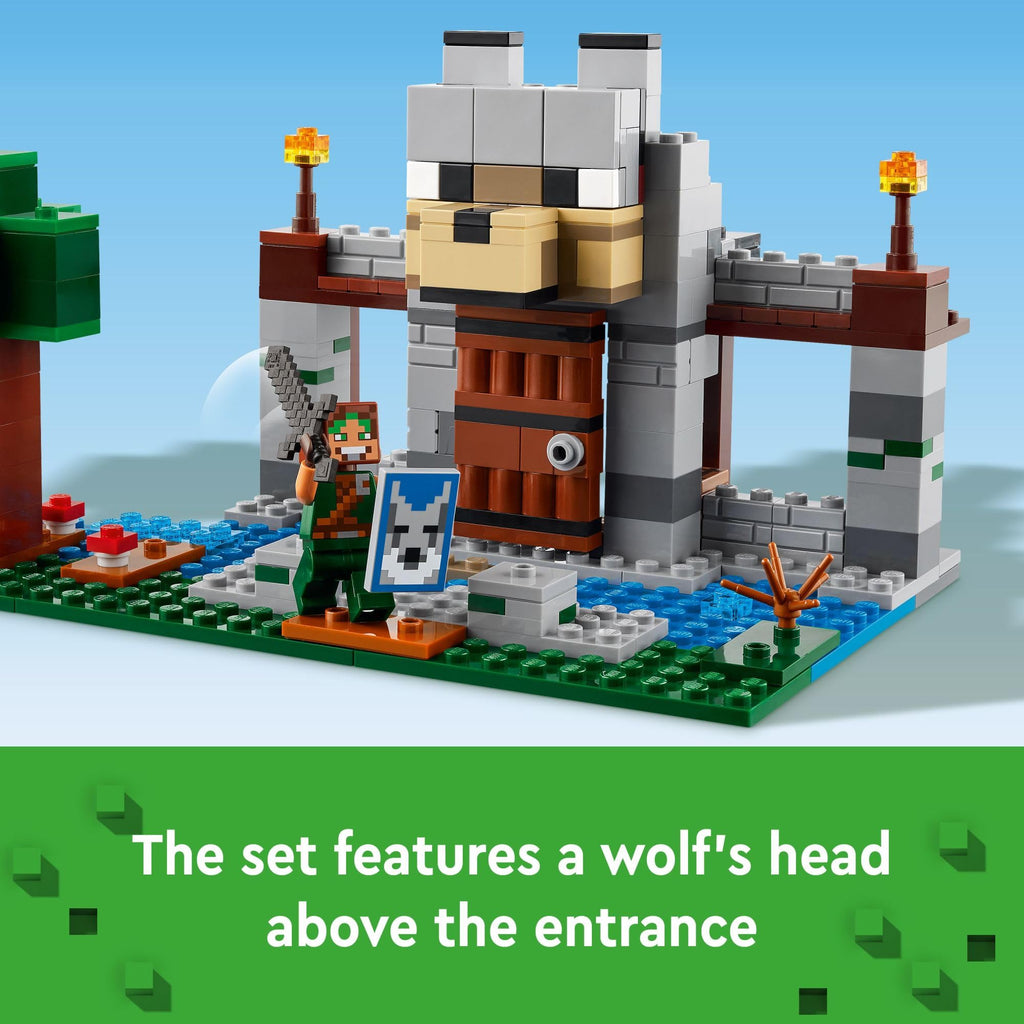 Minecraft Castle Building Set with Minifigures U9222
