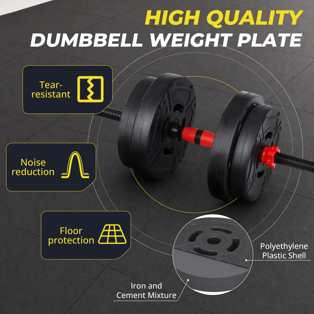 Adjustable Dumbbell Set with Connector P5897