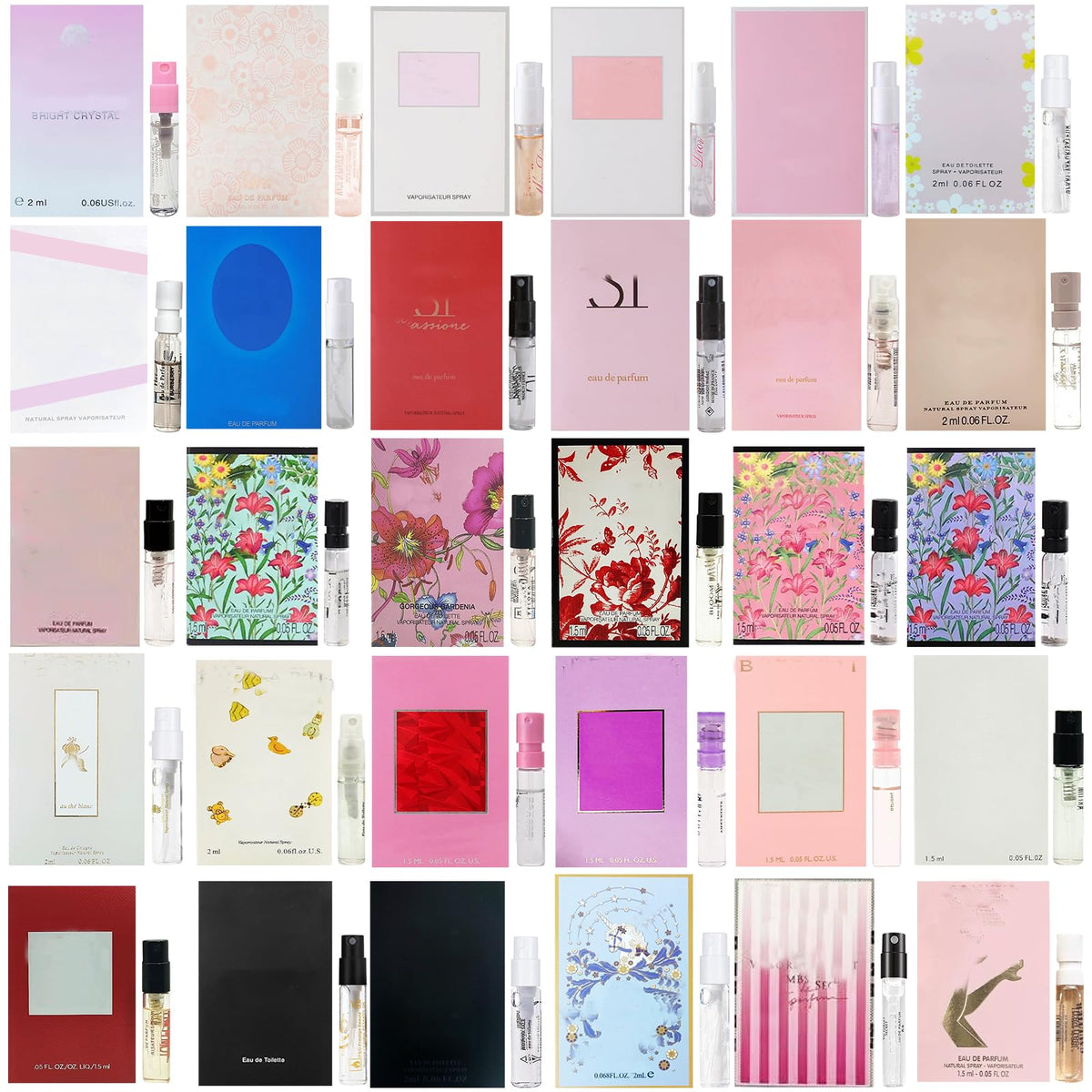 30-Piece Women's Perfume Sampler Set G392