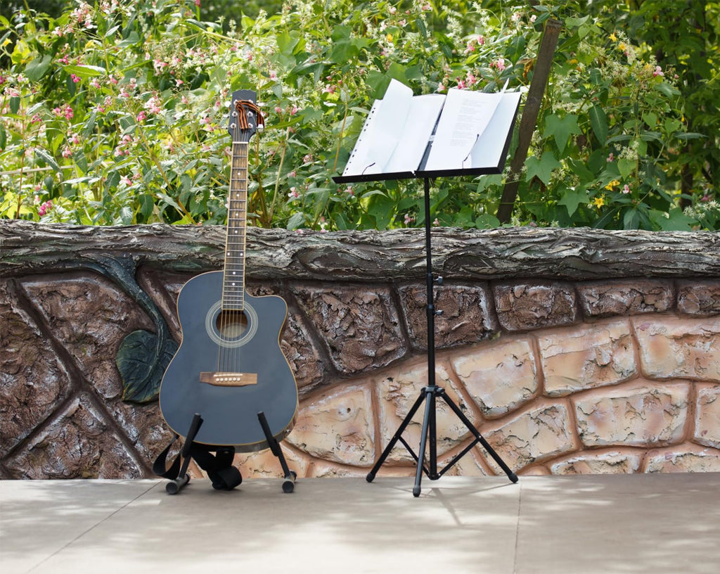 Adjustable Sheet Music Stand with Carry Bag B74279