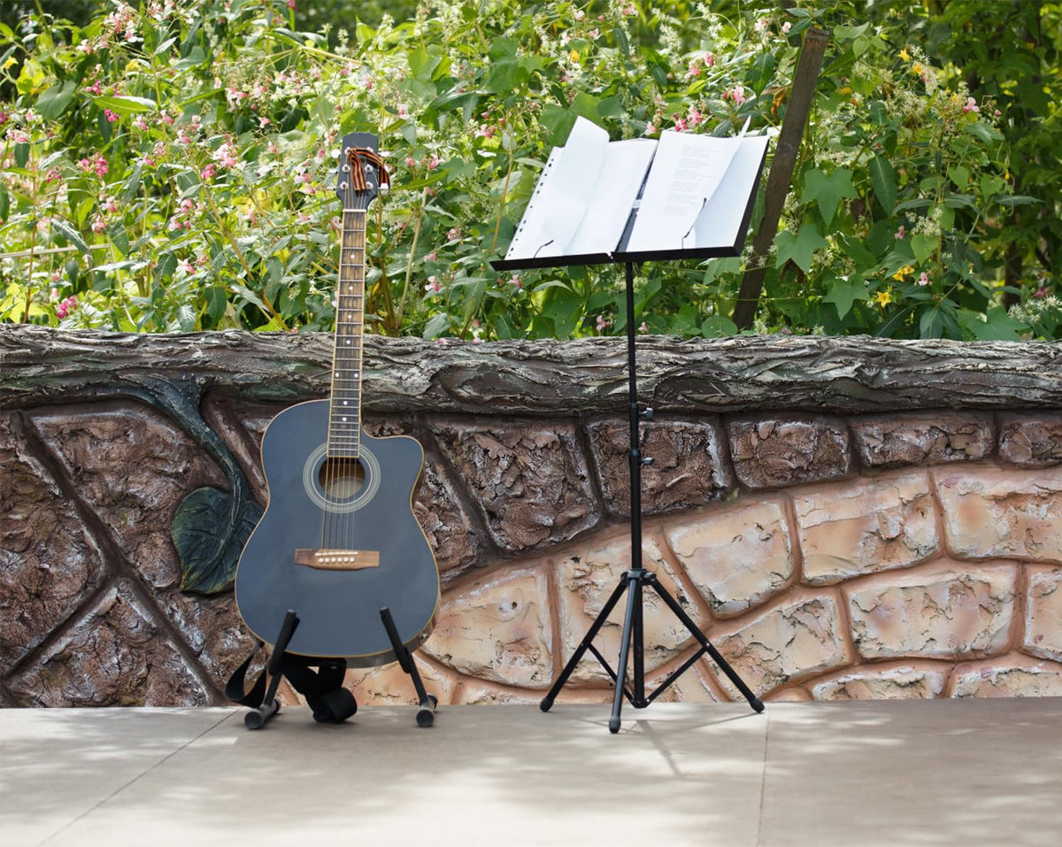 Adjustable Sheet Music Stand with Carry Bag B74279