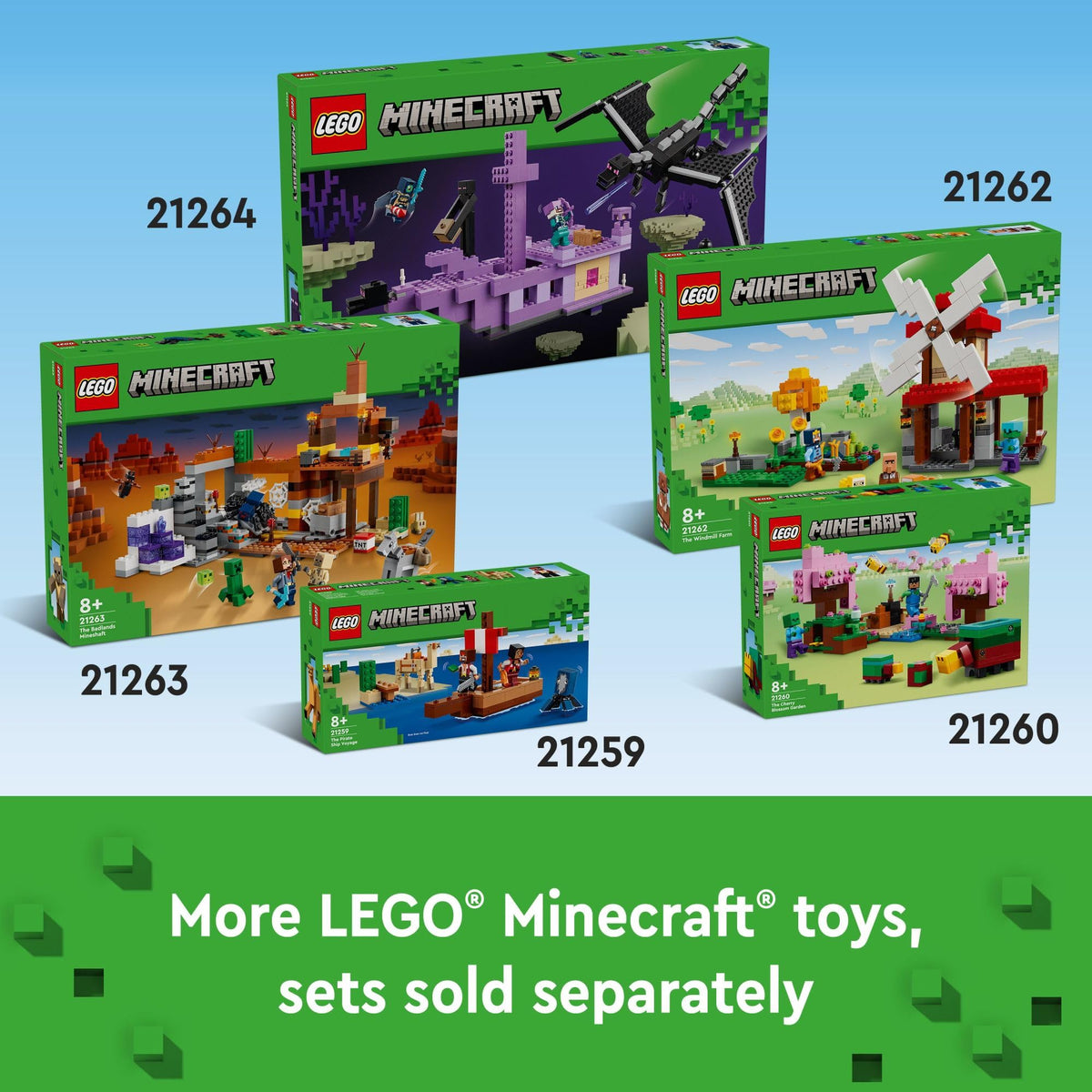 Minecraft Castle Building Set with Minifigures U9222