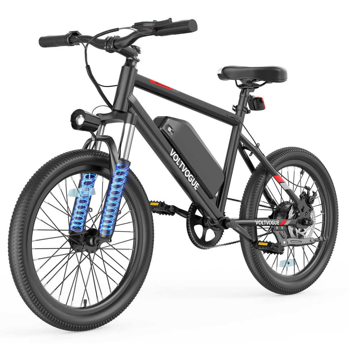 48V 1000W Peak Motor 22 mph 20Inch Fat Tires Electric E-Bike T133