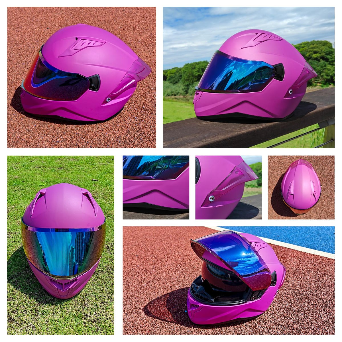 DOT Approved Full Face Motorcycle Helmets A2576