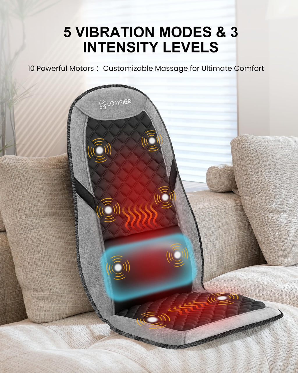 Back Massager with Heat Y886